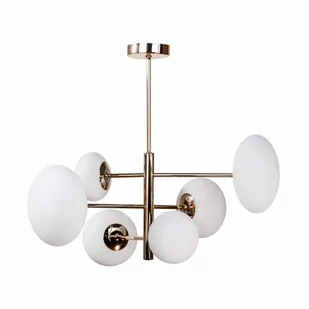 1197 OMI LAMPA WISZĄCA ZŁOTY - Lampy sufitowe - miniaturka - grafika 1