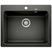 Zlewozmywaki - Blanco Zlew NAYA 6 Czarny odwracalny 525941 - miniaturka - grafika 1