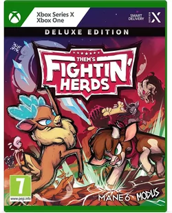 Them'S Fightin' Herds Deluxe Edition GRA XBOX ONE - Gry Xbox Series X - miniaturka - grafika 1