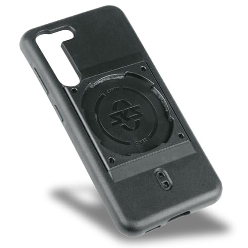SKS GERMANY COMPIT Cover do Samsung S24 etui na telefon komórkowy z mocowaniem do systemu COMPIT (przyjemne w dotyku, amortyzuje wstrząsy, z mocowaniem mocującym, z odpornego na ścieranie tworzywa