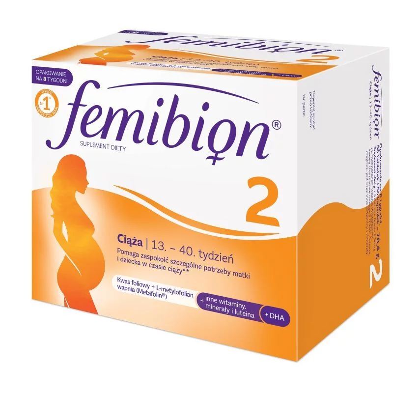 Merck Femibion 2 ciąża x 56 tabl + 56 kaps