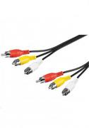 Kable - PremiumCord Premium Cord kabel 3X cinch-3x cinch m/ 2m - miniaturka - grafika 1