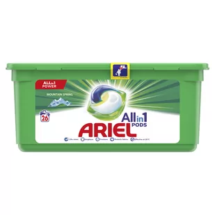 Ariel Kapsułki do prania tkanin białych 26 szt. () 136784 - Środki do prania - miniaturka - grafika 1
