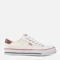 Trampki damskie - Trampki damskie do kostki Lee Cooper LCW-22-31-0862LB 37 24 cm Białe (5904292105342) - miniaturka - grafika 1
