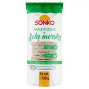 Sonko Wafle ryżowe z solą morską 130 g