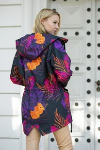 Ciepła przejściowa kurtka parka - Płaszcze damskie Ciepła przejściowa kurtka parka - Płaszcze damskie - miniaturka - grafika 1