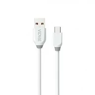 Kable USB - Kabel Vidvie CB442 USB/Micro Usb 1m biały - miniaturka - grafika 1