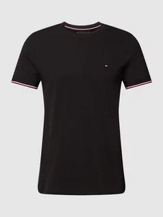 Koszulki męskie - T-shirt z okrągłym dekoltem model ‘TIPPING’ - grafika 1