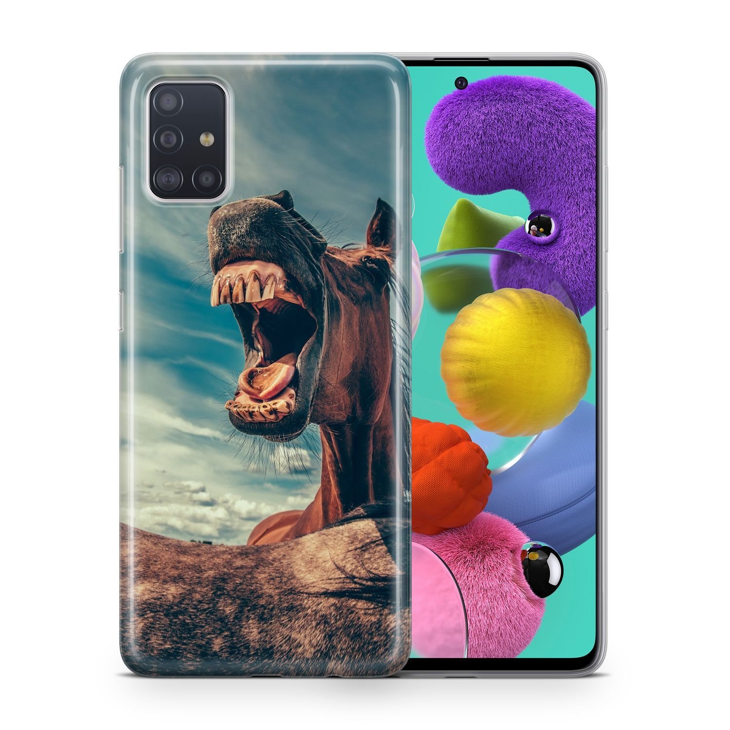 Etui na telefon komórkowy Apple iPhone XS Max Etui Pokrowiec Torba Zderzak Etui TPU, Model: Apple iPhone XS Max, Wybierz wzór: Zabawny koń