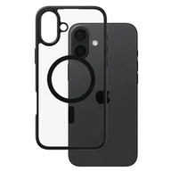 Etui i futerały do telefonów - Etui PANZERGLASS Flagship Urban MagSafe do Apple iPhone 16 Plus Przezroczysto-czarny | Bezpłatny transport - miniaturka - grafika 1