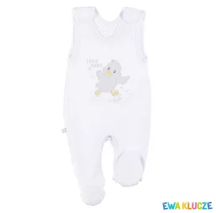 ŚPIOCH NEWBORN BIAŁY Ewa Klucze - 56 - Pajacyki dla niemowląt - miniaturka - grafika 1