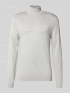 Swetry męskie - Golf z mieszanki wiskozy - miniaturka - grafika 1