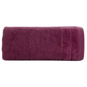 Ręczniki - Euro Firany Ręcznik 70 x 140 Euro Damla 17 - 500 G/M2 Amarant 1217695 - miniaturka - grafika 1