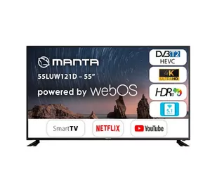 Telewizor Manta 55LUW121D - Telewizory - miniaturka - grafika 1