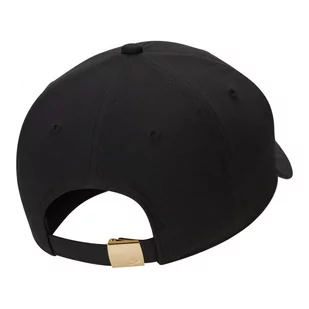 Czapka z daszkiem Nike Club Structured Metal Logo FB5371 (kolor Czarny, rozmiar L/XL) - Czapki damskie - miniaturka - grafika 2