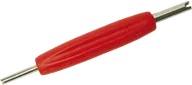 Akcesoria do klimatyzacji i ogrzewania - OPTIMA WYKRĘTAK DO ZAWORKÓW 2 STRONNY CZERWONY AC-807 - miniaturka - grafika 1