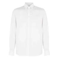 Koszule męskie - Biała koszula z długim rękawem Pierre Cardin, Rozmiar XL - miniaturka - grafika 1