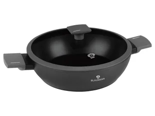 BerlingerHaus Niska patelnia z pokrywką, kolekcja Antracyt Ø 28 cm - Patelnie - miniaturka - grafika 1