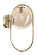 Lampy ścienne - Stylowy kinkiet ścienny w kolorze złotym, G9 21-44075 z serii CORDEL - miniaturka - grafika 1