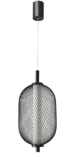 Loftowy czarny żyrandol wiszący - 4X M103 W9-G50 - Lampy sufitowe - miniaturka - grafika 1