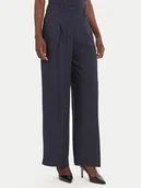 Spodnie damskie - BOSS Spodnie palazzo Tiana4 50548479 Czarny Regular Fit - miniaturka - grafika 1