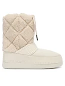 Śniegowce damskie - LOVE MOSCHINO Śniegowce JA24422G0NISJ12B Écru - miniaturka - grafika 1