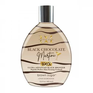Brown Sugar Double Dark Black Chocolate Martini 400Ml - Balsamy i kremy do opalania - miniaturka - grafika 1