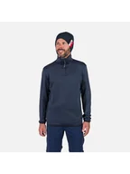 Bluzy męskie - Bluza techniczna męska Rossignol Diretta Fleece Hz granatowy XXL - miniaturka - grafika 1