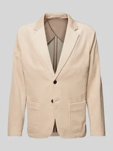 Marynarka na dwa guziki o kroju slim fit ze sztruksu model ‘KAY’ - Marynarki męskie - miniaturka - grafika 1