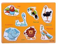 Puzzle - Puzzle drewniane Zwierzęta - puzzle - miniaturka - grafika 1