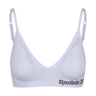 Reebok damski JUSTINE bezszwowy biustonosz, biały, duży - Biustonosze - miniaturka - grafika 1