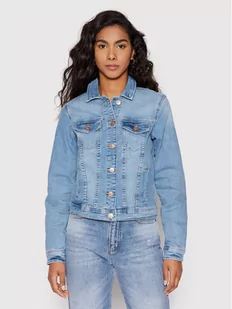 Only Kurtka jeansowa Tia 15177241 Niebieski Regular Fit - Kurtki damskie - miniaturka - grafika 1