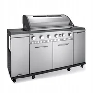 Grille gazowe - Grill gazowy LANDMANN Rexon 6.1 Cook 6+1 palników stal nierdzewna 24kw - miniaturka - grafika 1