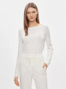 Tommy Hilfiger Sweter WW0WW42050 Biały Regular Fit - Swetry damskie - miniaturka - grafika 1