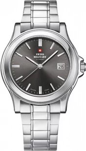 Zegarek Zegarek męski SWISS MILITARY SM34002.08 stalowy klasyczny - Zegarki męskie - miniaturka - grafika 1