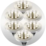 Lampy ogrodowe - Lampki solarne do ogrodu naziemne wbijane Ilumen led 6szt. - miniaturka - grafika 1