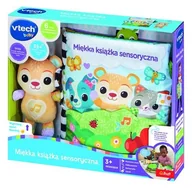Zabawki sensoryczne - Vtech baby Miękka książka sensoryczna - zabawka - miniaturka - grafika 1