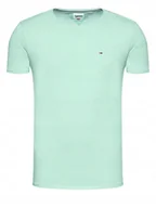 Koszulki męskie - TOMMY HILFIGER Koszulka męska t-shirt r L - miniaturka - grafika 1