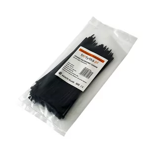 Opaski zaciskowe Tretytka UV 2,5 x 150 mm, czarny - Inne mocowania - miniaturka - grafika 1