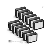Akcesoria do robotów sprzątających - Filtry do robotów odkurzających - Filtry wymienne HEPA - do robotów odkurzających iRobot i7, i7+, E5 i E6 - zestaw 12 elementów - miniaturka - grafika 1