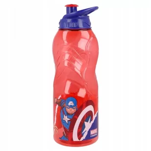 Bidon Butelka Z Ustnikiem Tritan Avengers Thor Kapitan Ameryka 400 Ml - Bidony dla dzieci - miniaturka - grafika 1
