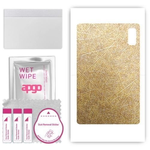 folia naklejka skórka strukturalna na TYŁ do HTC A103 Plus - Tkanina Włókno - apgo SKINS