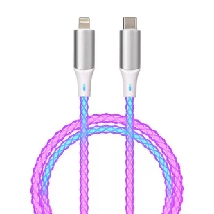 Kabel USB-C - Lightning QUALO Ultimate QCS-CL-00 1 m Biało-srebrny - Kable USB - miniaturka - grafika 1