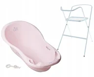 Wanienki dla dzieci - WANIENKA DLA DZIECKA ZESTAW 3w1 TEGA BABY WANNA DUŻA 102cm + KOREK + STOJAK - miniaturka - grafika 1