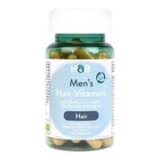 Nutrikosmetyki - Holland & Barrett, Minerały na Włosy dla Mężczyzn, Men's Hair Vitamins, 60 kaps. - miniaturka - grafika 1