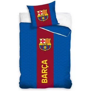 FC Barcelona Komplet bawełnianej pościeli 140x200cm, OEKO-TEX - Pościel dla dzieci - miniaturka - grafika 1