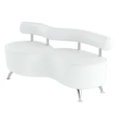 Meble kosmetyczne - ICON II Kanapa do poczekalni Rodzaj obicia: Skaj Basic - miniaturka - grafika 1