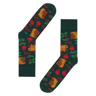 Skarpety świąteczne męskie w kapibary 43-46 męskie skarpety w kapibary - Skarpetki męskie Skarpety świąteczne męskie w kapibary 43-46 męskie skarpety w kapibary - Skarpetki męskie - miniaturka - grafika 1