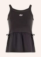 Bluzki damskie - Adidas Originals Top Originals Summer Glow schwarz - adidas Originals - miniaturka - grafika 1
