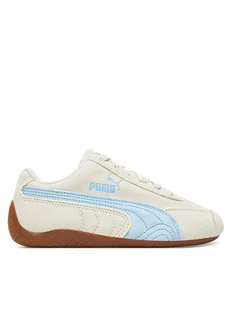 Puma Sneakersy Speedcat Og Jr 401698 19 Beżowy - Buty dla dziewczynek - miniaturka - grafika 1